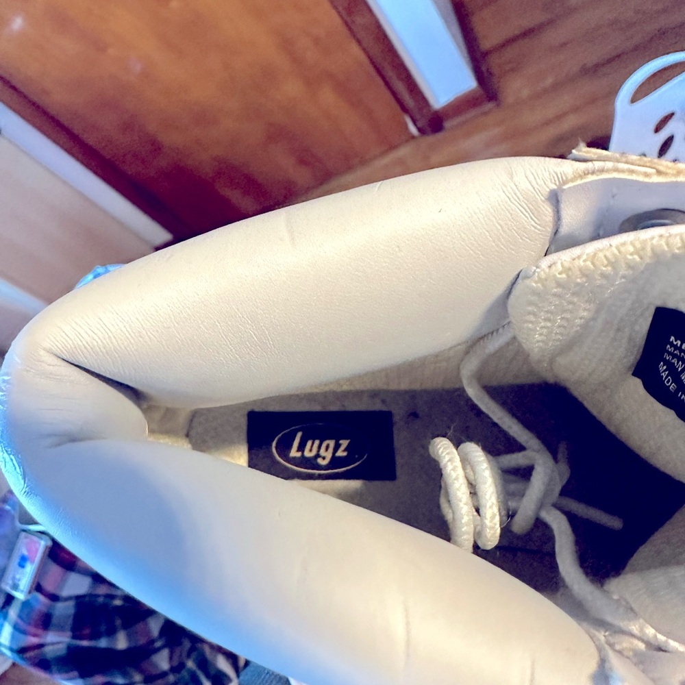⭐️LUGZ BOOTS, Sz. 10/41, White Leather, So Cute for the Cold!! EUC! ❄️ - Picture 13 of 15